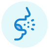 Aerosolized body fluids